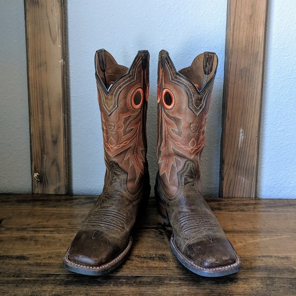 ariat wildstock cowboy boots